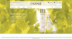 Desktop Screenshot of es.caudalie.com